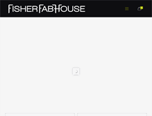 Tablet Screenshot of fisherfabhouse.com